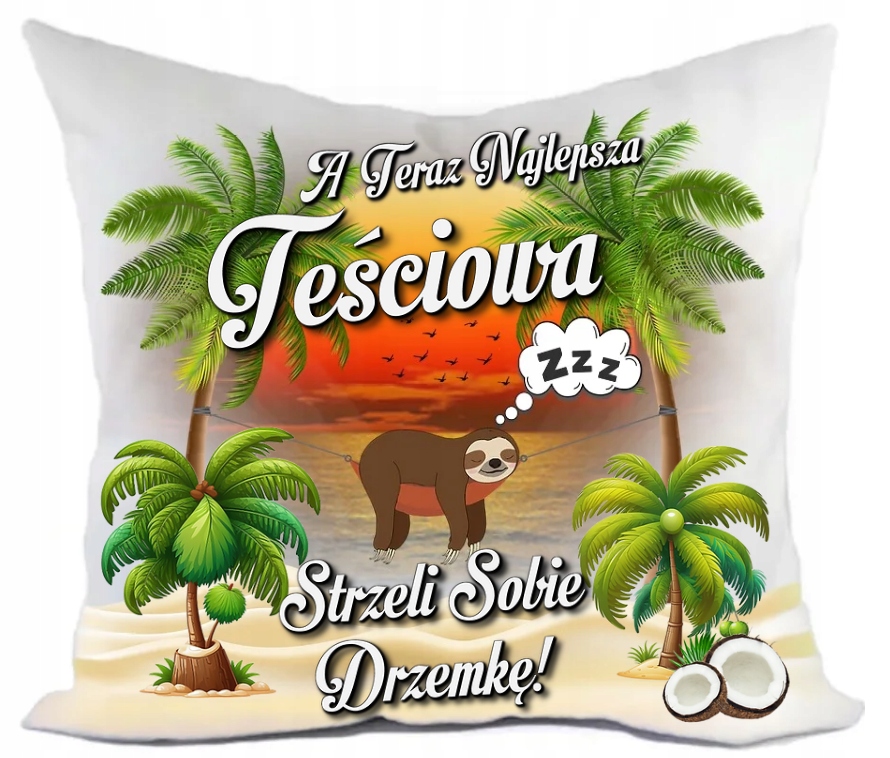 

Śmieszna Poduszka Dla Teściowej.