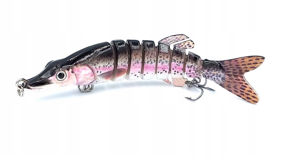 

wobler łamany tonący Jerk Szczupak 13cm 21g 10