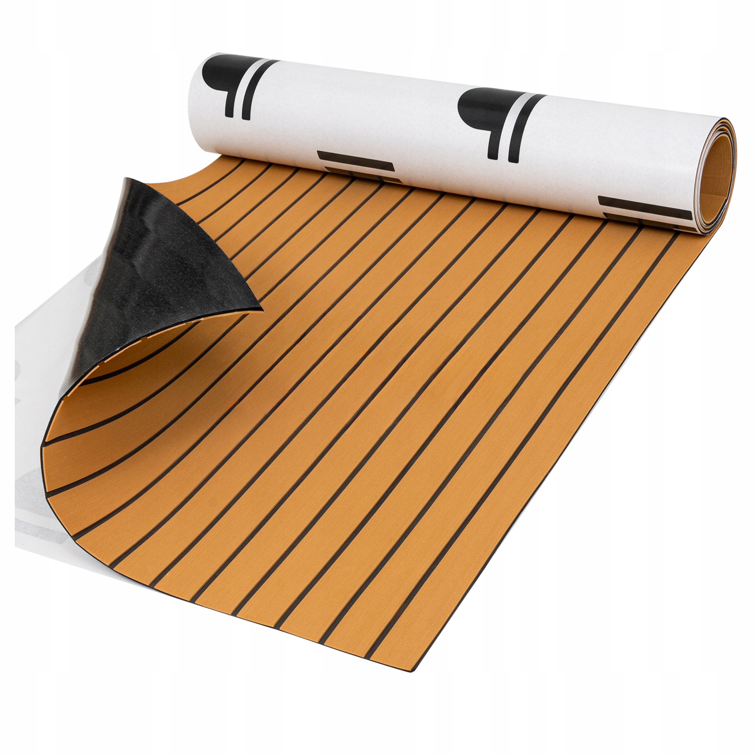 Eva pěna jachta podlaha zlatý teak podložka karavan koberec samolepicí 240x90