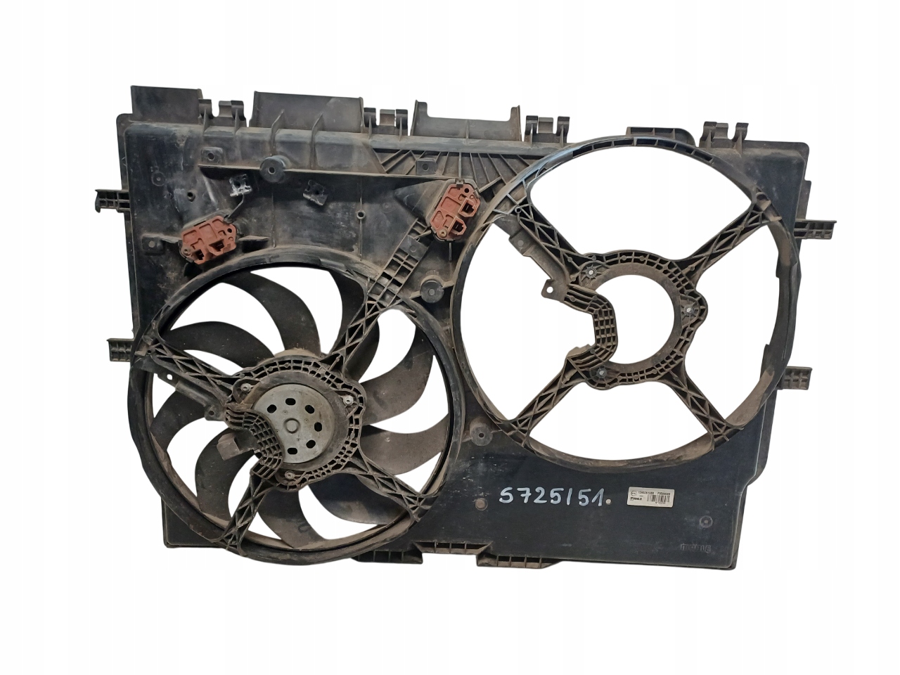 FIAT DUCATO PEUGEOT BOXER CITROE JUMPER 06- WENTYLATOR CHŁODNICY 1393261080