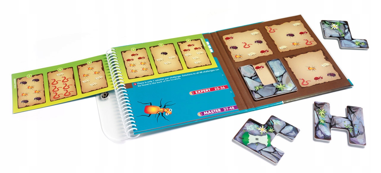 Gra logiczna Smart Games Robaczki PL IUVI Minimalna liczba graczy 1