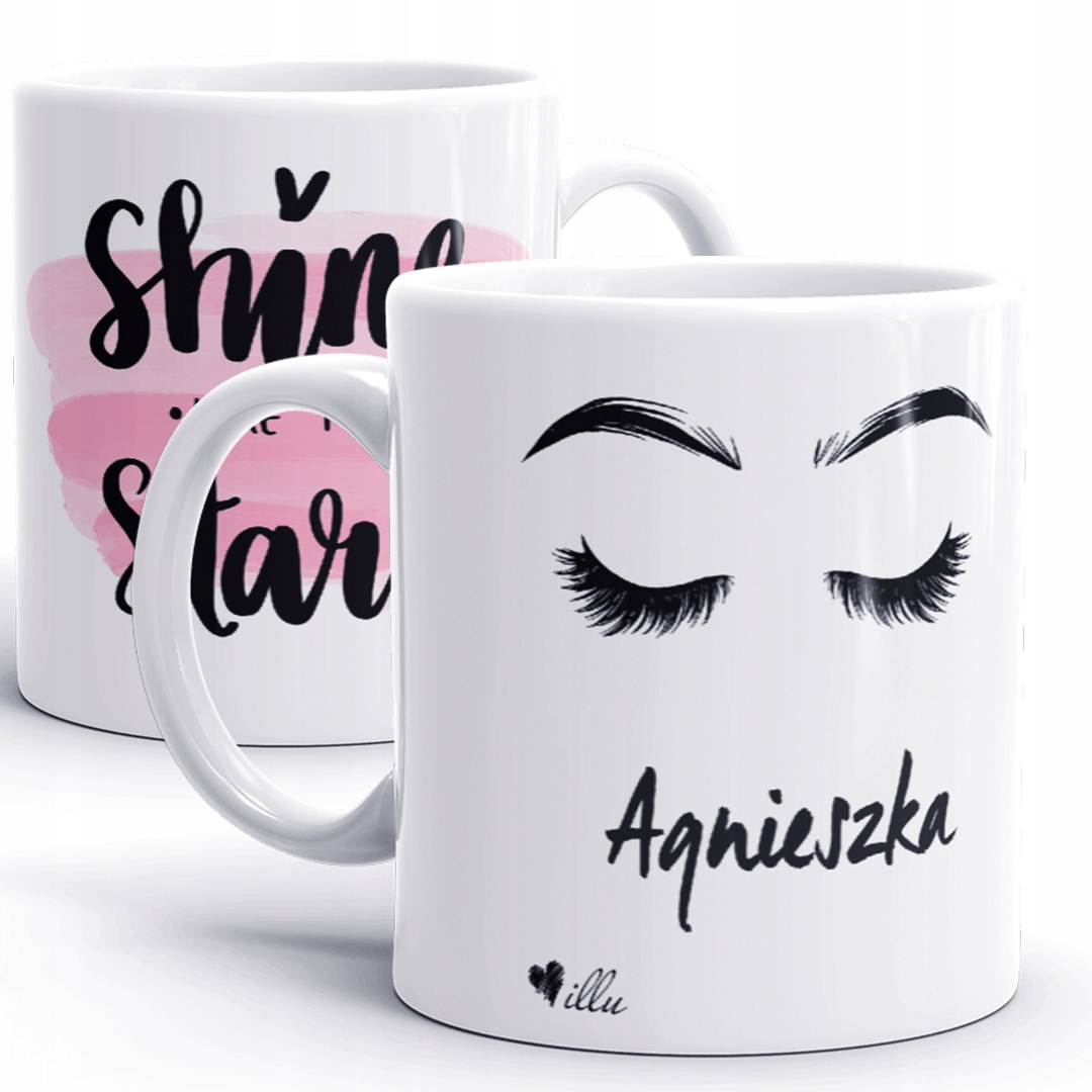 

Kubek Dla Niej Brwi Rzęsy Makijaż Makeup