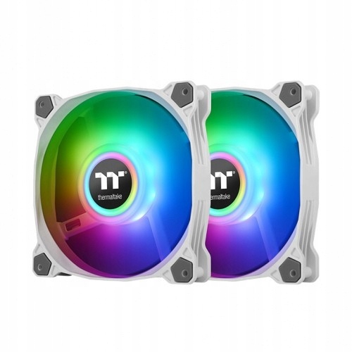Thermaltake Ventilátor Pure Duo 12 Argb Sync Radiátor Fan 2 Pak bílý