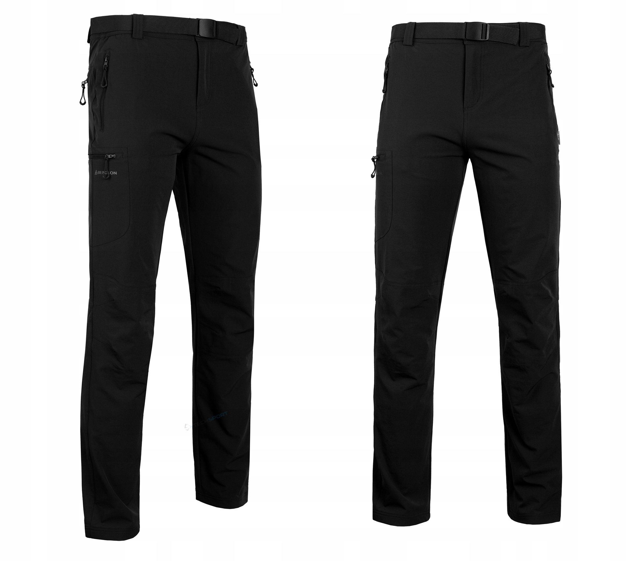 Lekkie Męskie Spodnie Trekkingowe Bergson Asen roz. L Outdoor