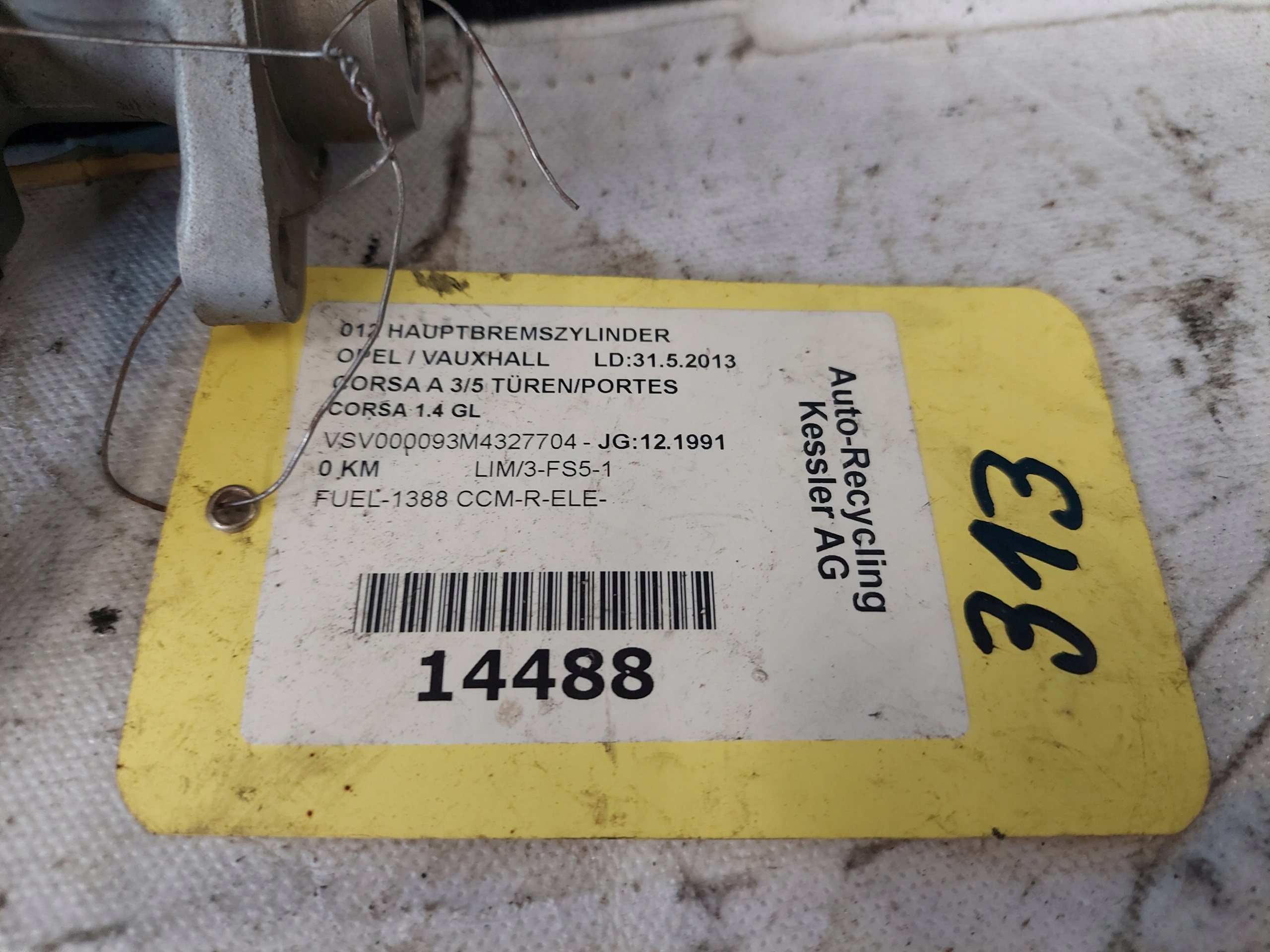 posilovač brzd CORSA A 1.4 B 2122