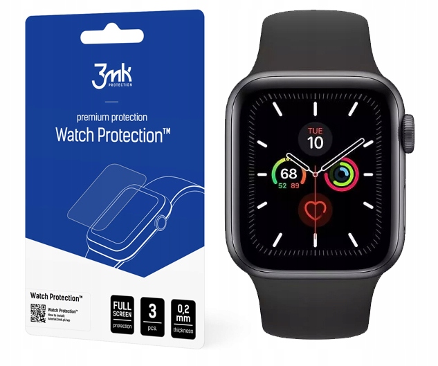 

3MK Folia Arc Full Screen do Apple Watch 5 44mm