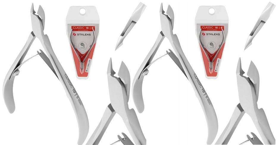 2 x Staleks Kleštičky na kůži Classic 6 mm Ideální pro profesionální použití