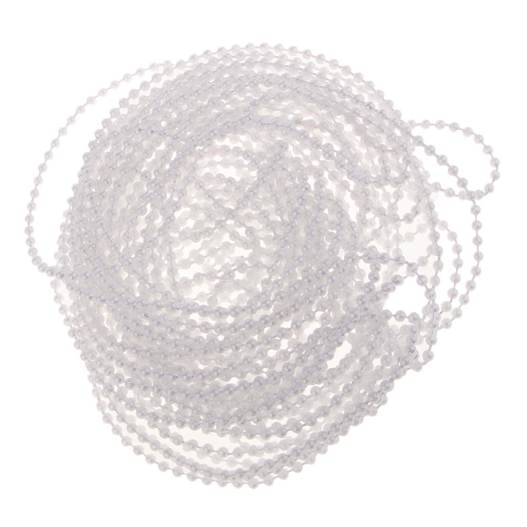 Prettyia 10 m 3mm perleťový řetízek s korálkem