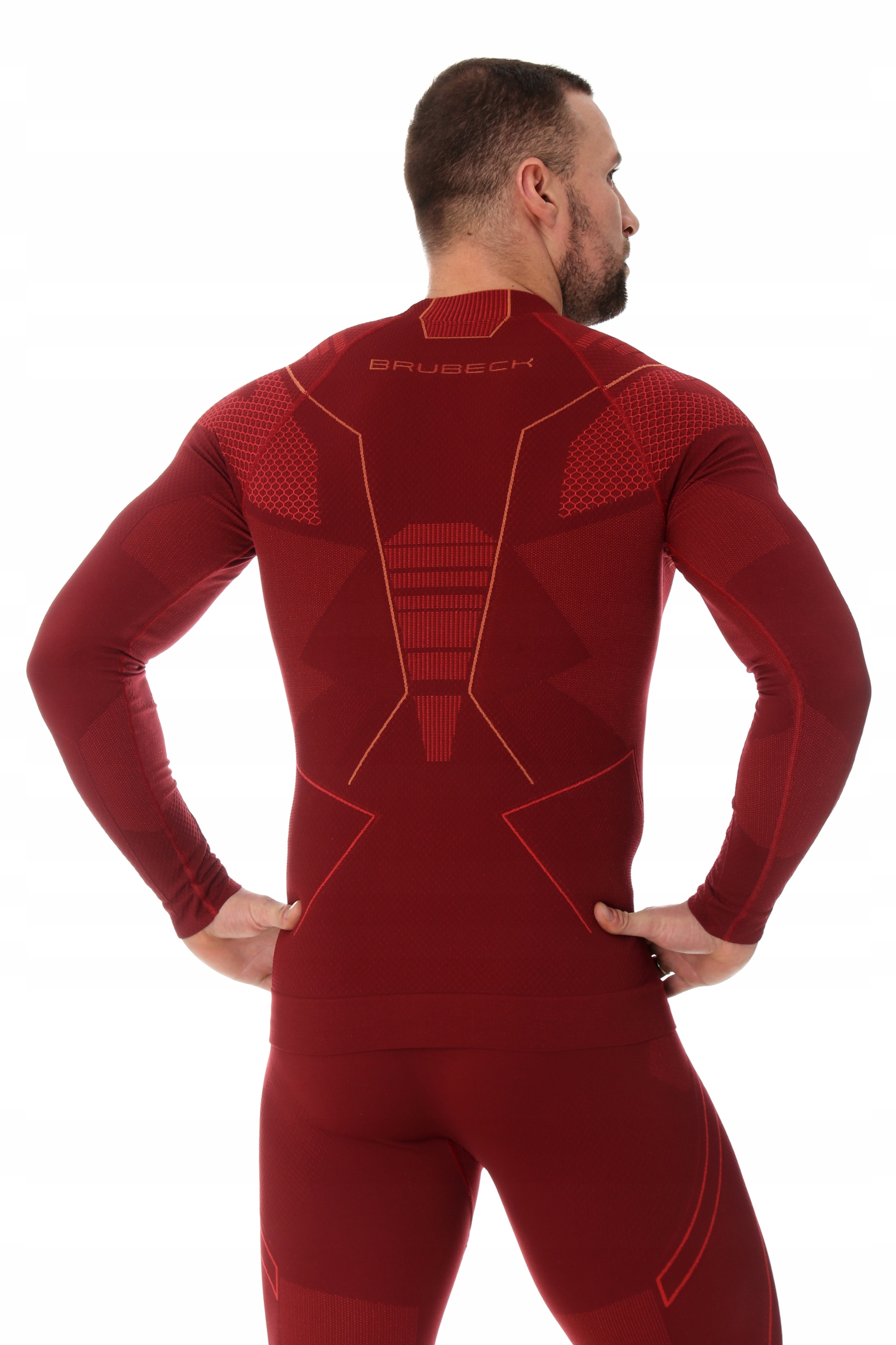 BRUBECK BLUZA TERMOAKTYWNA KOSZULKA MĘSKA TERMICZNA THERMO NA NARTY GÓRY XL Marka Brubeck