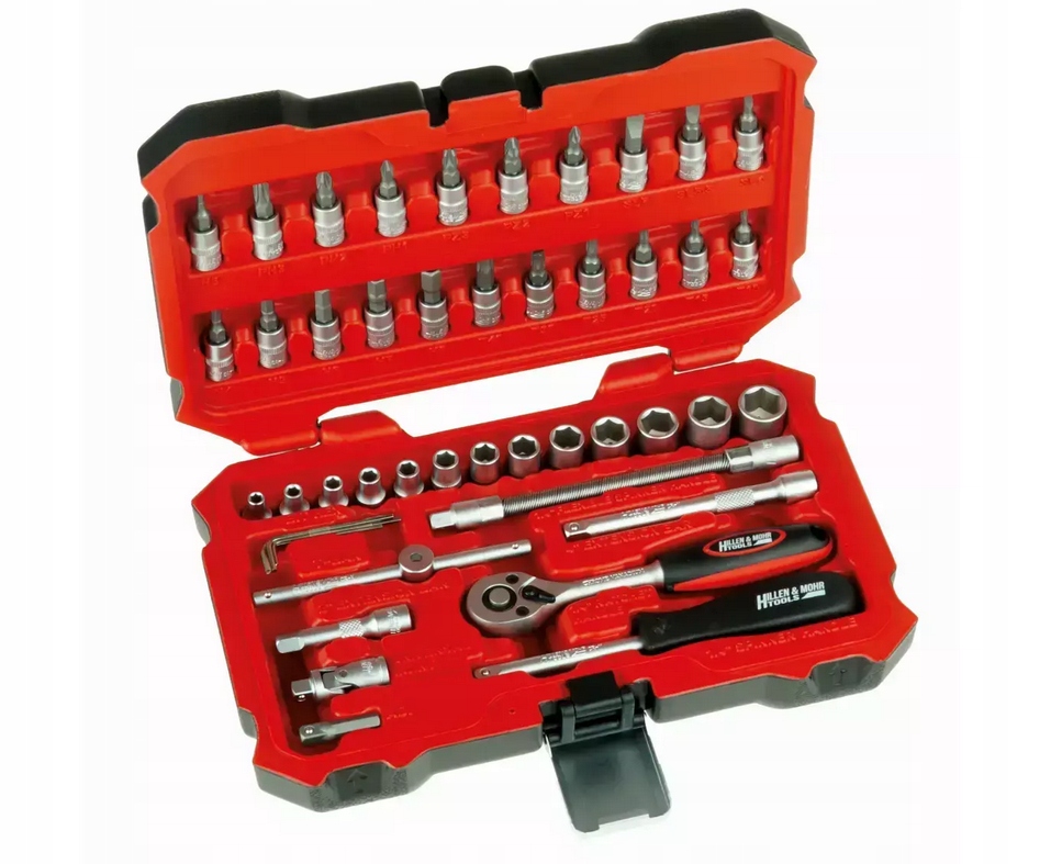 

Hartsson Nasadki CrV Zestaw 1/4'' Akcesoria 17K046