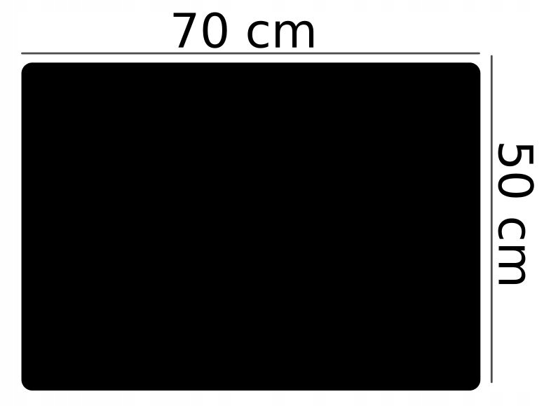 MATA PODKŁADKA OCHRONNA KRZESŁO BIURKO STÓŁ 50x70 Przeznaczenie na biurko
