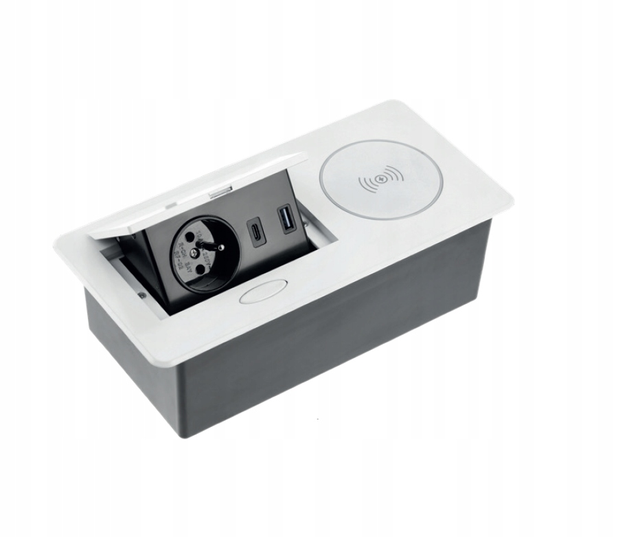 Gtv Zásuvka Na Dosku Avaro Plus Indukcia Biela