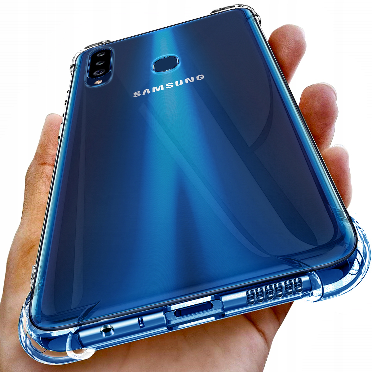 

Etui Pancerne A-shock +szkło do Samsung Galax A20S