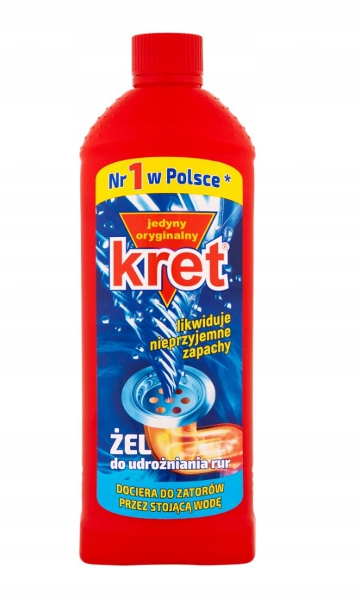 

Kret żel do udrażniania rur 1kg