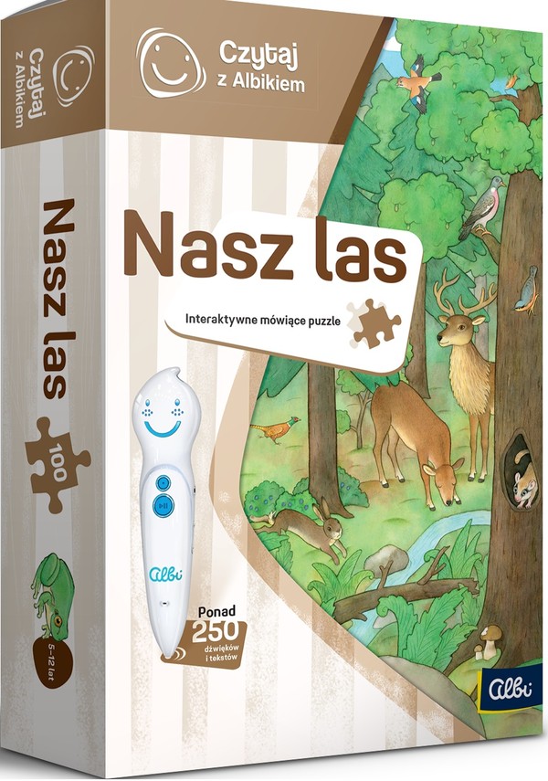 

Interaktywne Puzzle Nasz Las Czytaj z Albikiem