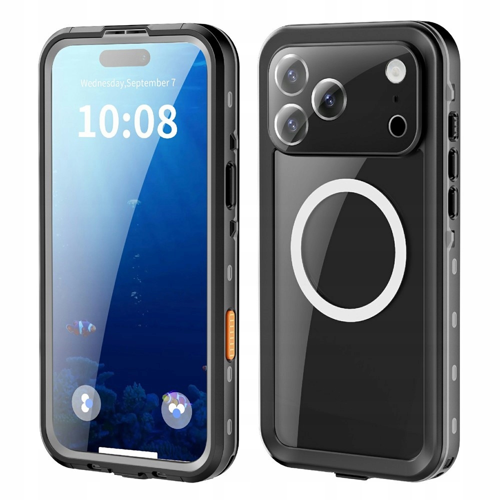 Pouzdro Vodotěsné IP68 Pro Iphone 17 Pro Max s Magsafe Pancerne Vodotěsné