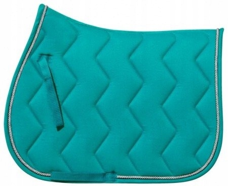 Czaprak Luna wszechstronny dla koni Full bawełna Tile Blue