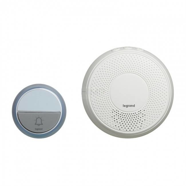 Bezdrôtový zvonček 100 m Comfort biely Legrand