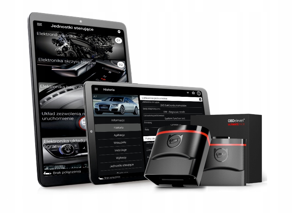 Interfejs VAG OBDeleven ULTIMATE PACK + tablet 8" 3 LATA AKTUALIZACJI PL Marka OBDeleven