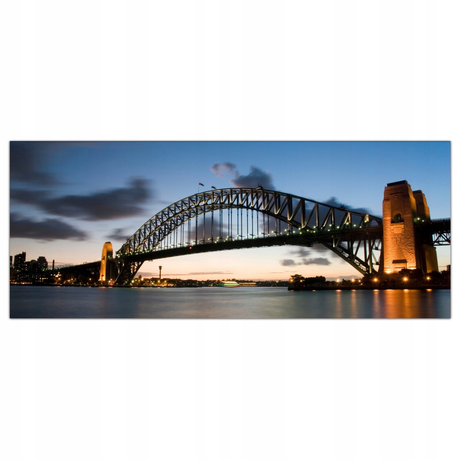 

Obraz na szkle Foto Sydney Most Przystań 125x50