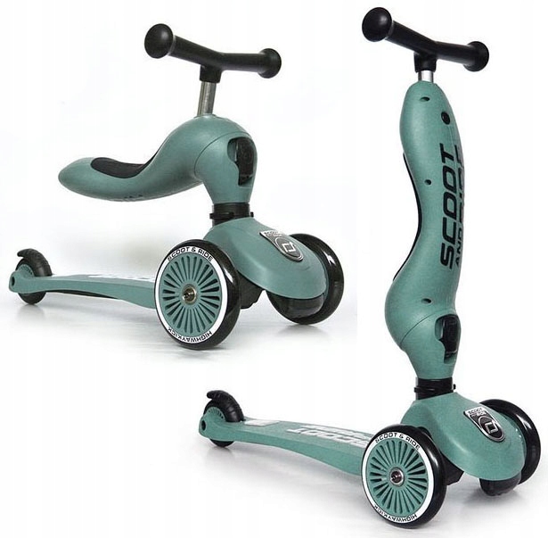 Hulajnoga Trójkołowa Scoot & Ride Jeździk Forest