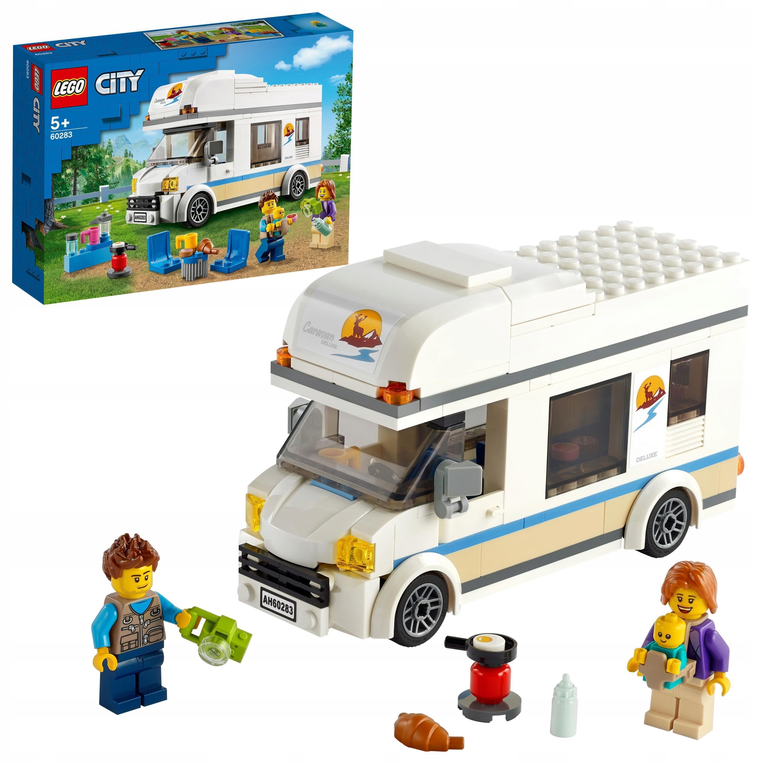 Lego City Dovolenkový Kemper Set 60283 Auto Stavebnice Dárek Pro Dítě