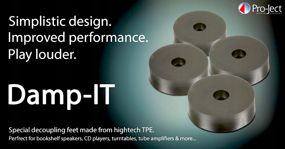 Podstawki audio Pro-Ject DAMP IT - Sorbotan Marka Pro-Ject
