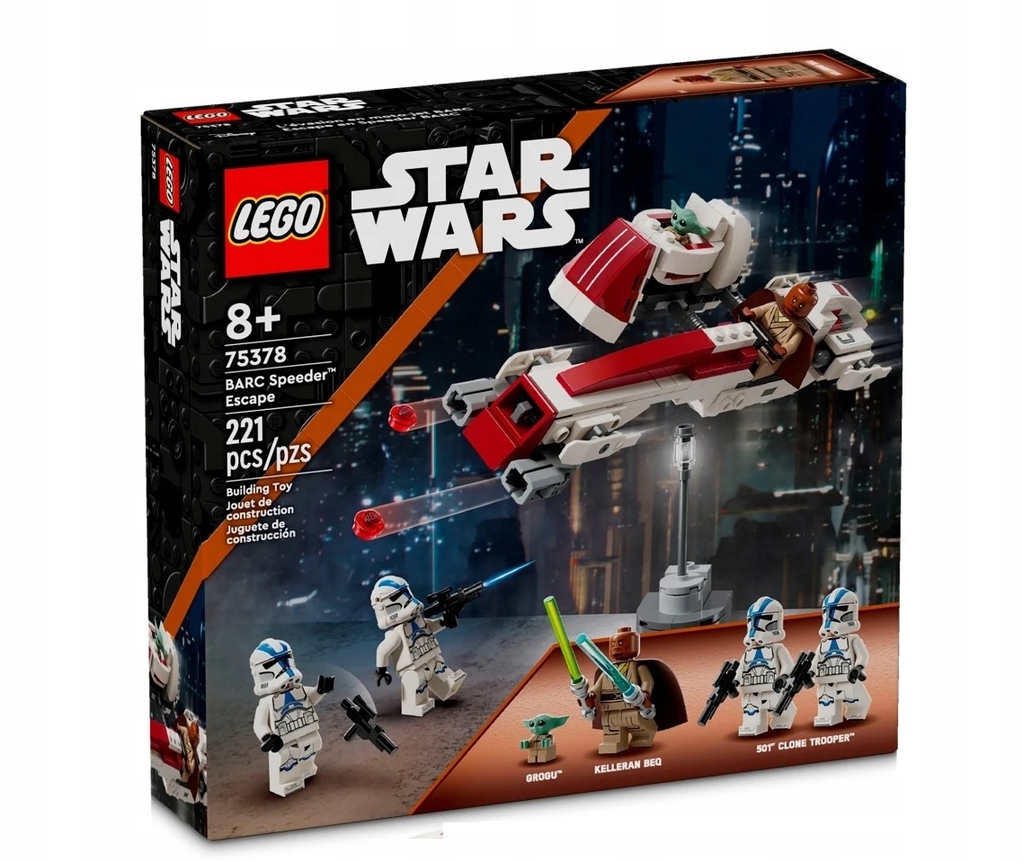 Lego 75378 Star Wars Útěk na vrtulníku Barc