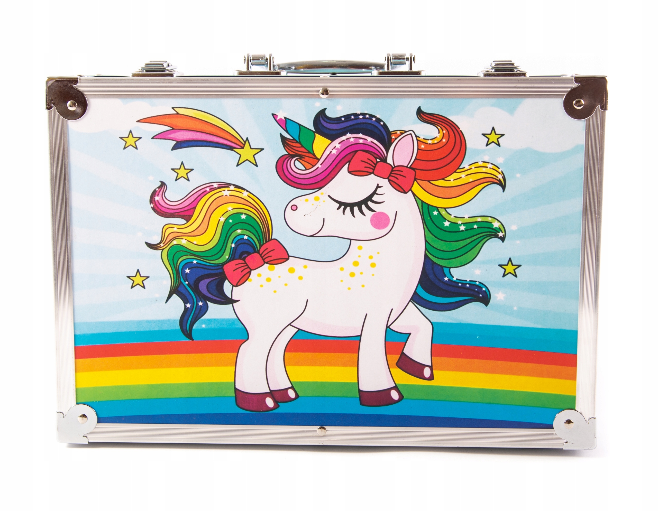 ZESTAW ARTYSTYCZNY DO MALOWANIA W WALIZCE 145SZT Marka bez marki