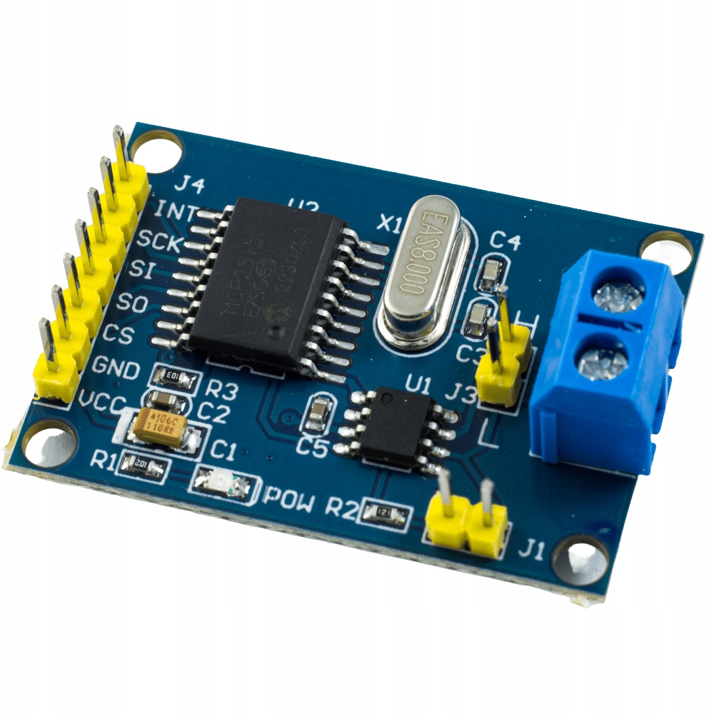 

Moduł interfejsu Can MCP2515 Spi