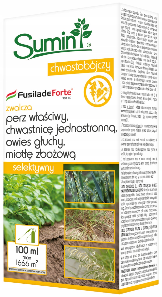 

Sumin Fusilade Forte 150EC na chwasty perz 100 ml