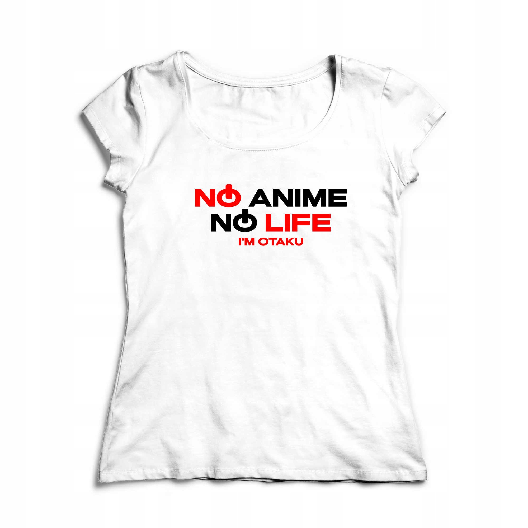 

Koszulka No Anime No Life Otaku Prezent XL