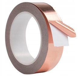 Měděná páska Emi 30 mm 25u samolepicí 30 m