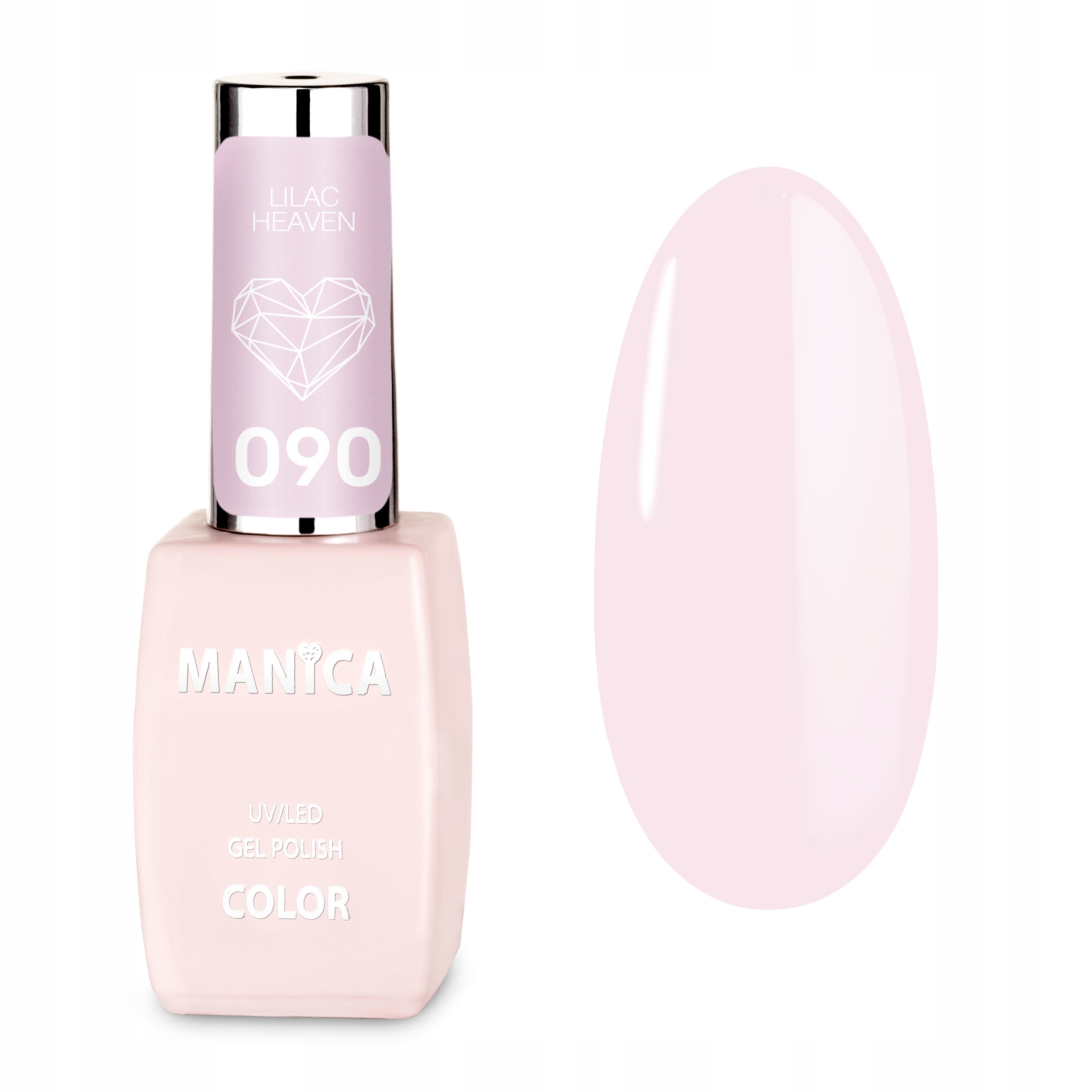 

Lakier hybrydowy Hybryda do paznokci Led Uv 090