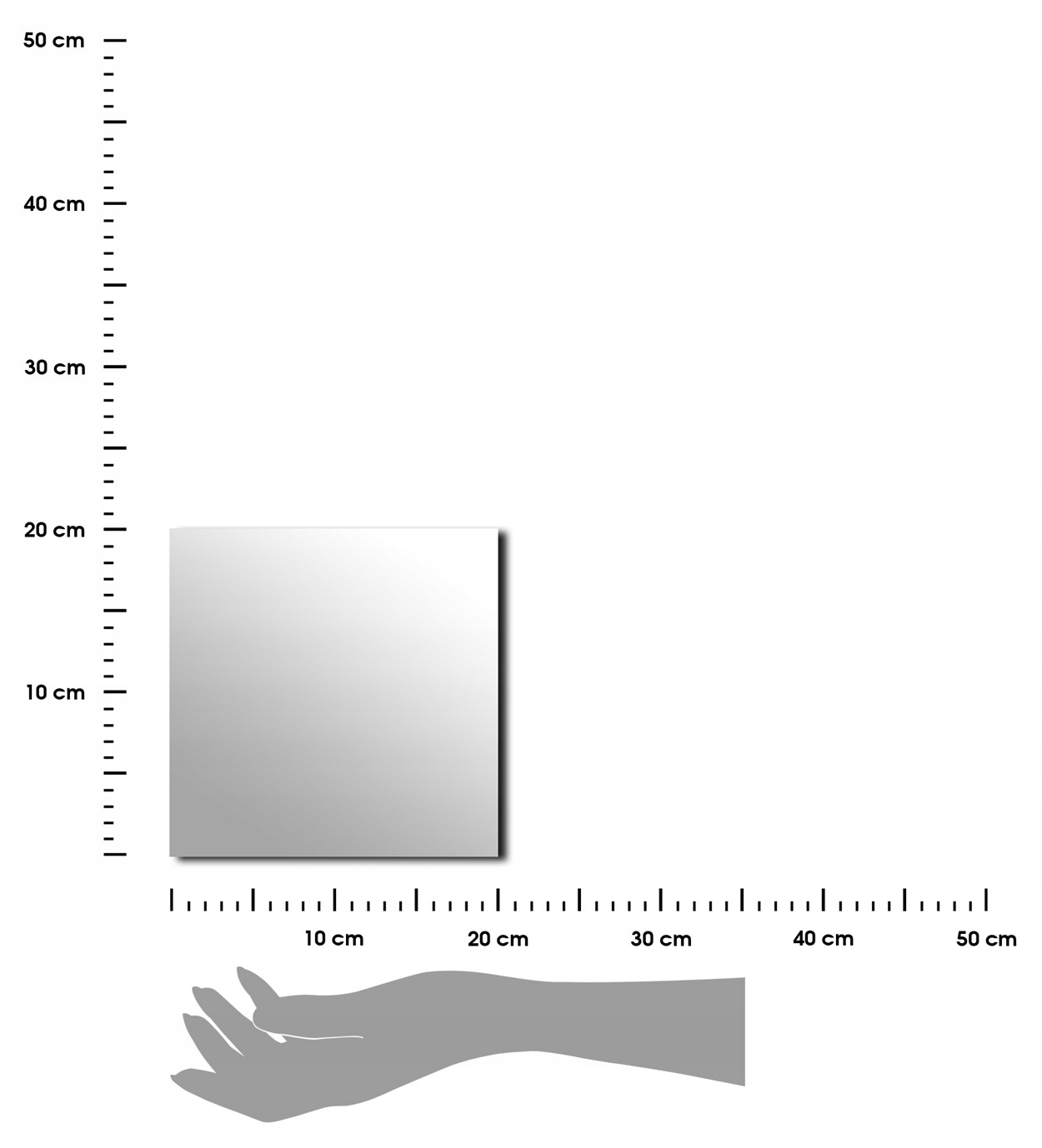 LUSTRO ŚCIENNE NAKLEJANE LUSTRO ŁAZIENKOWE KWADRAT samoprzylepne Kod producenta 853799