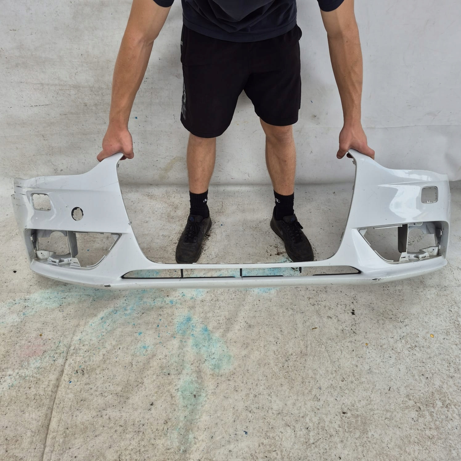 AUDI A4 B8 8K LIFT 11-15 bumper front front washer