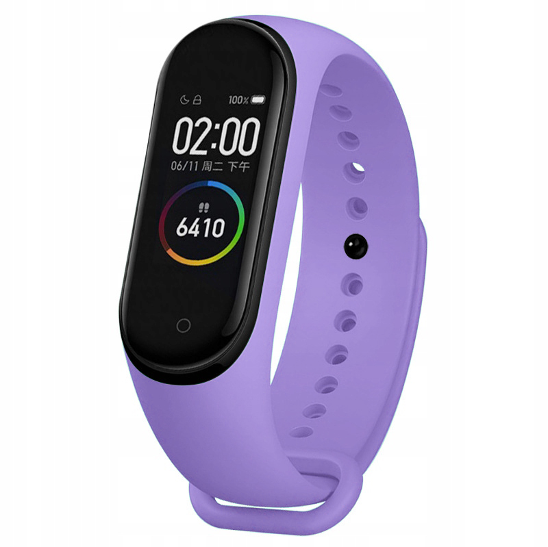 OPASKA PASEK DO XIAOMI MI BAND 3/4 | NEW PURPLE
