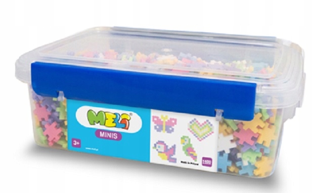 

Klocki Kreatywne Meli Minis Edu Pink 1400 +wianek