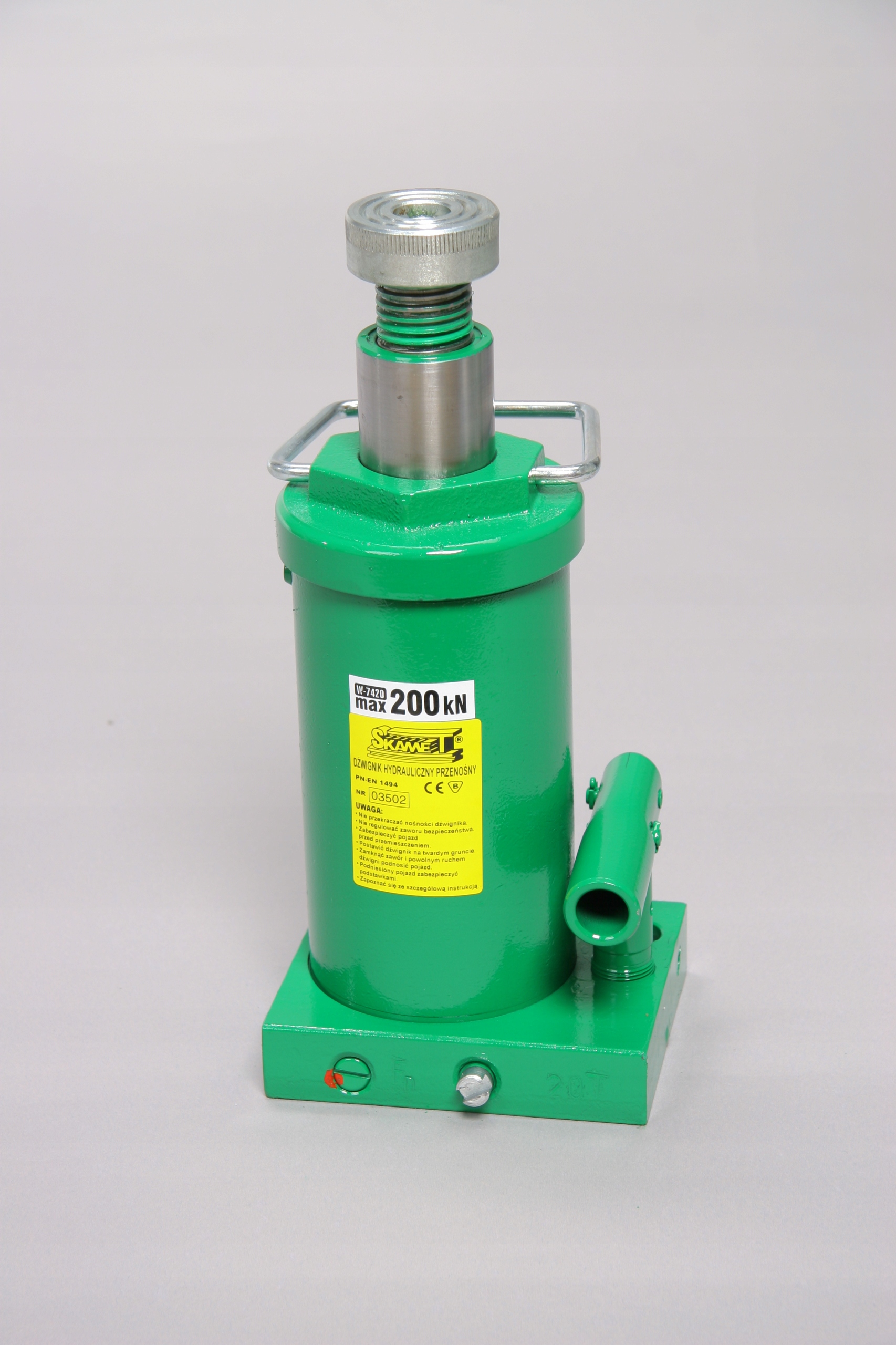 PODNOŚNIK HYDRAULICZNY TELESKOPOWY SKAMET 20 TON Marka Skamet