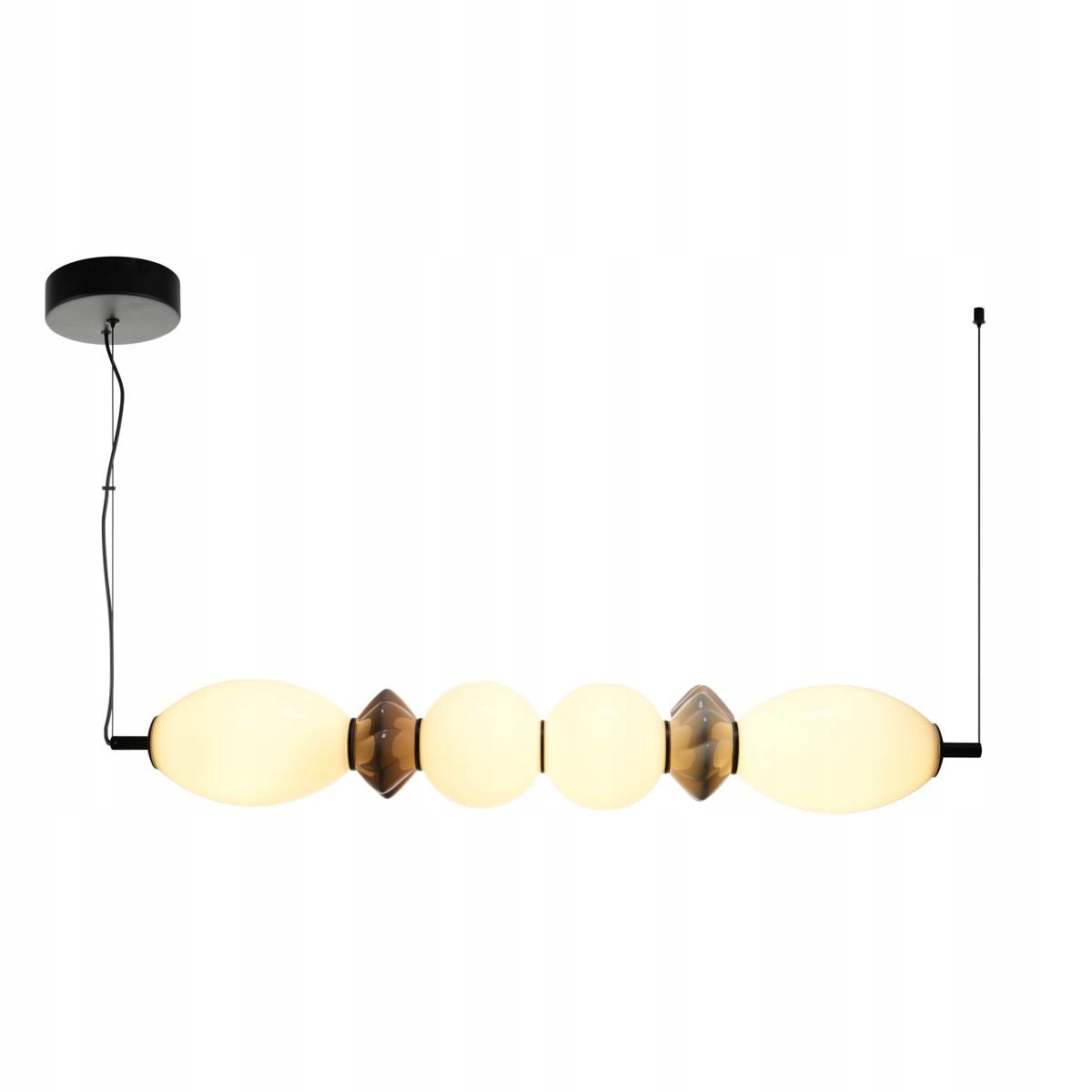 Moderní závěsná Led lampa 23W Italux černá