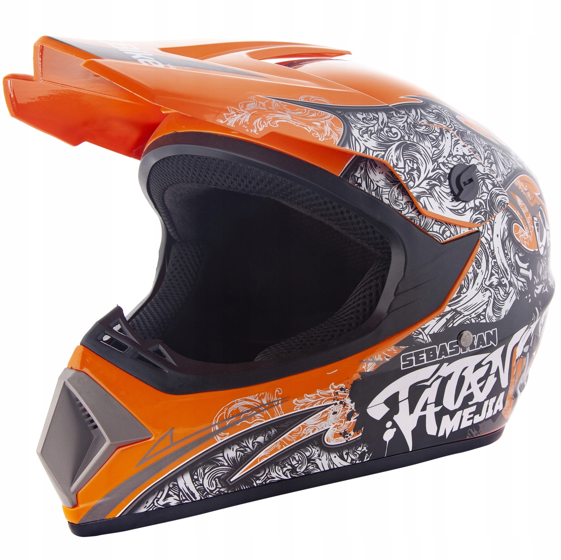 Kask Cross Quad Rower Bmx Lekki Na Enduro Atv Hulajnoga Elektryczna M