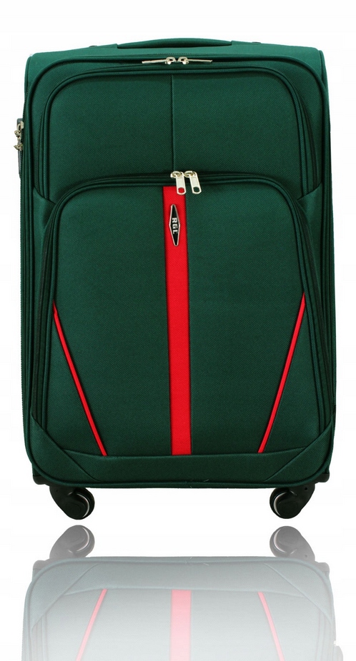 Walizka Mała Rgl Codura Na 4 Kółkach Bagaż Zielony