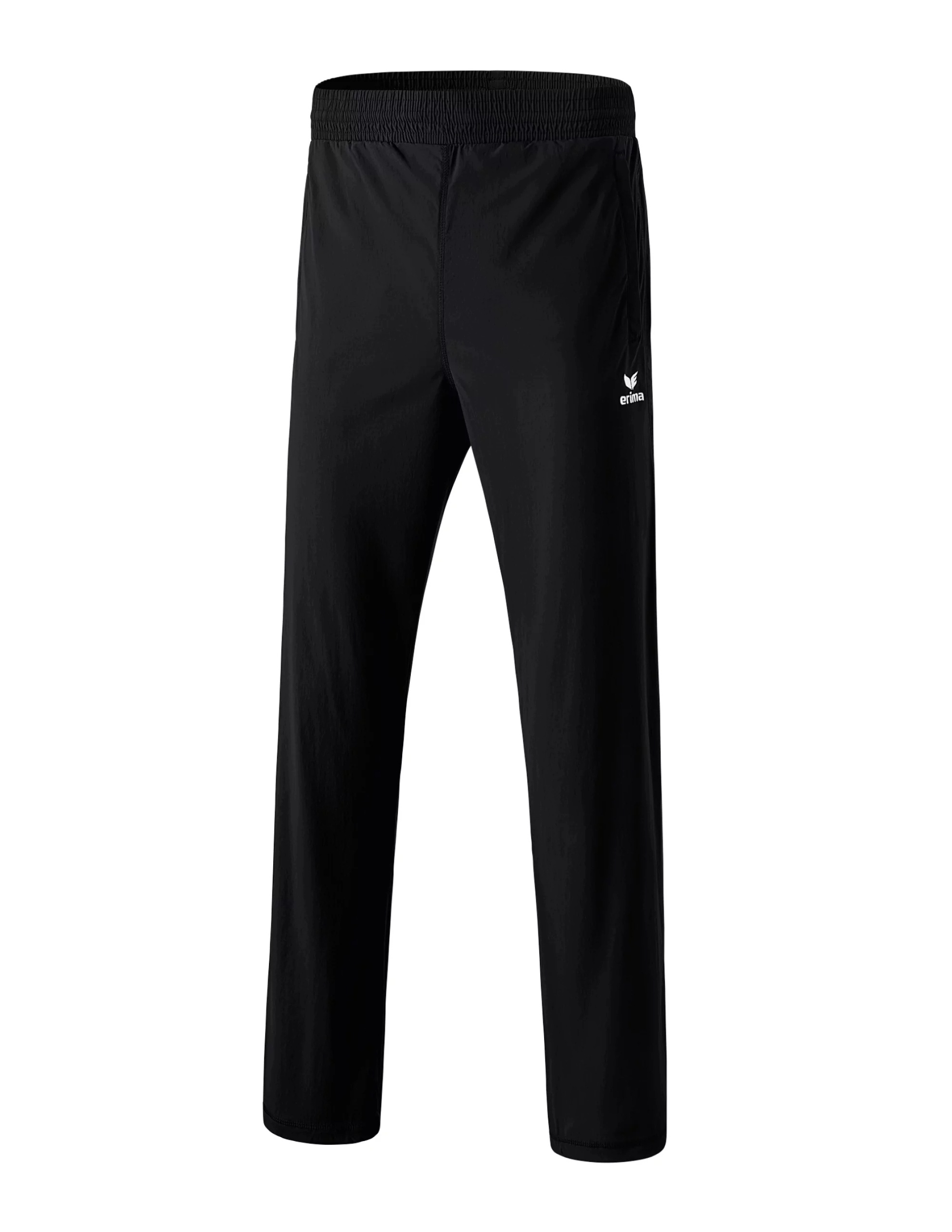 Spodnie treningowe juniorskie Erima Pants with full-length zip Czarny 128