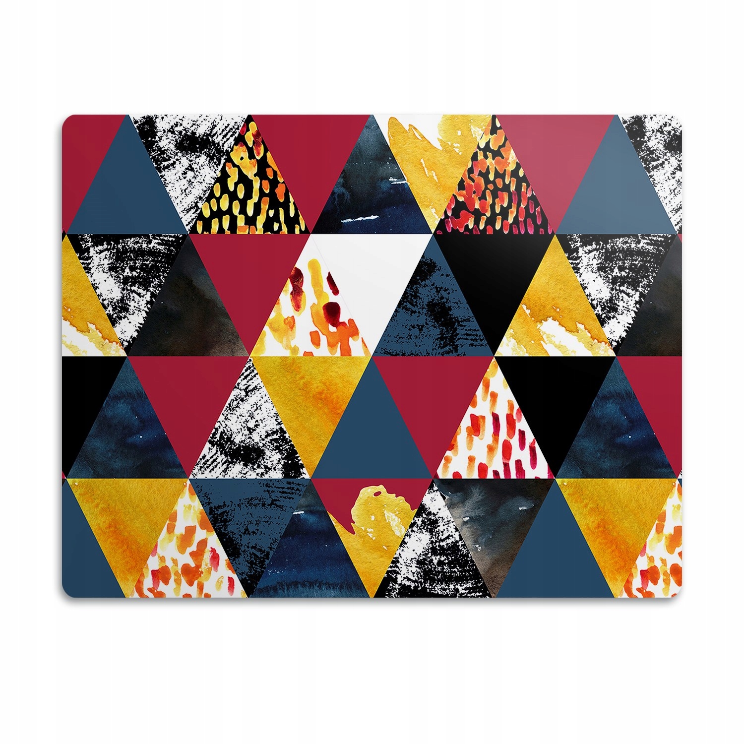 Levně Podložka pod misku pro kočky psa Mozaika barevná 90x60