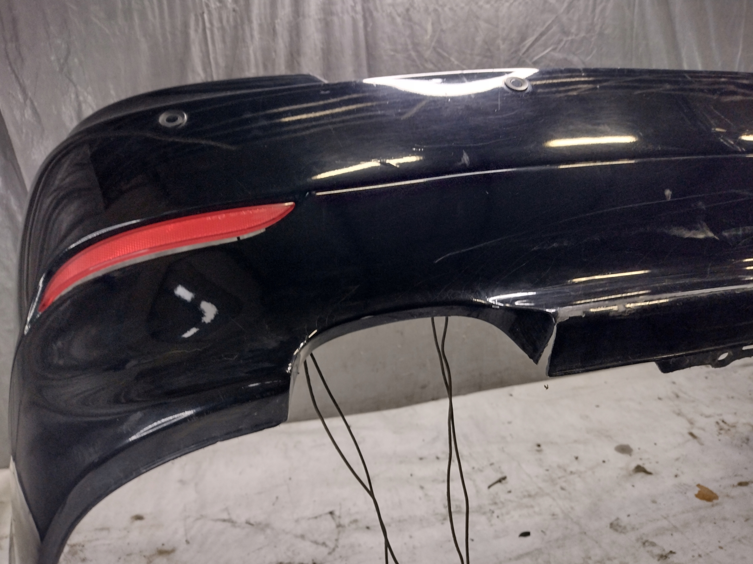 bumper rear PDC BMW E60 k: 668/9 Schwarz 2