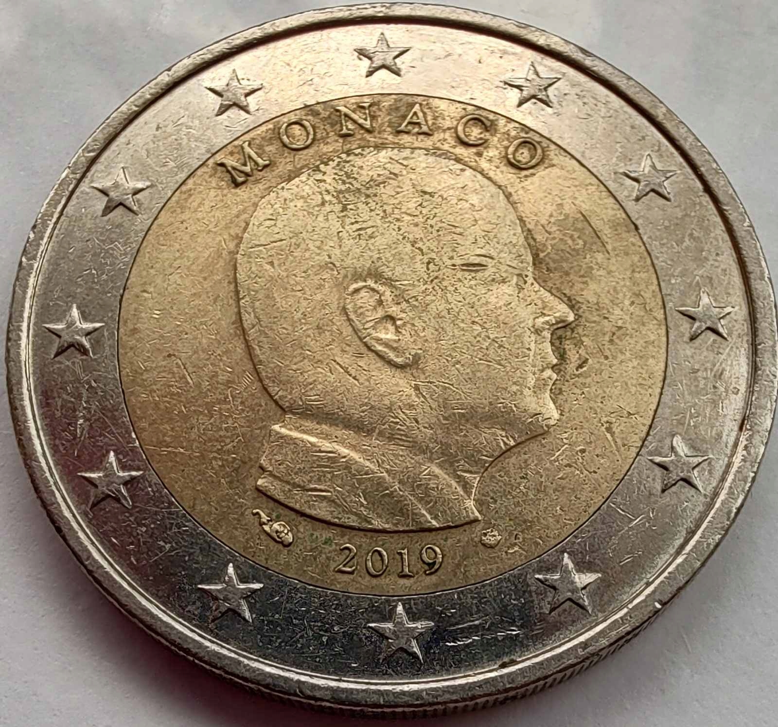 5047 - Monako 2 euro, 2019