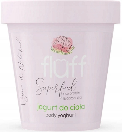 Fluff Vegan Balzam Telový jogurt Šťavnatý melón