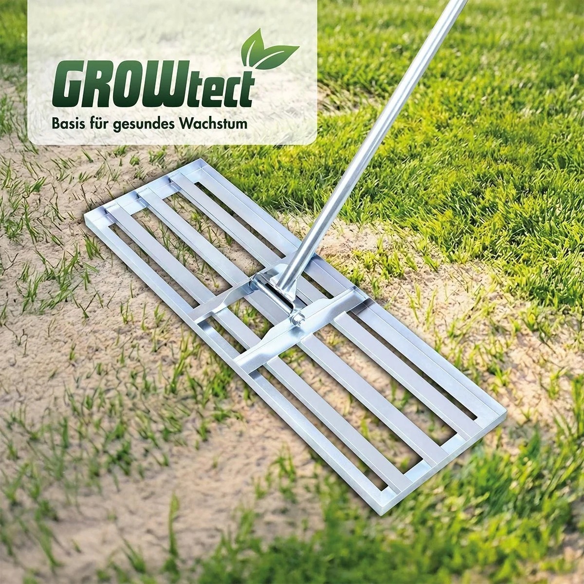 Grabie Niwelator do Ziemi Piasku Trawnika Stal Nierdzewna dł. 91 cm Pro