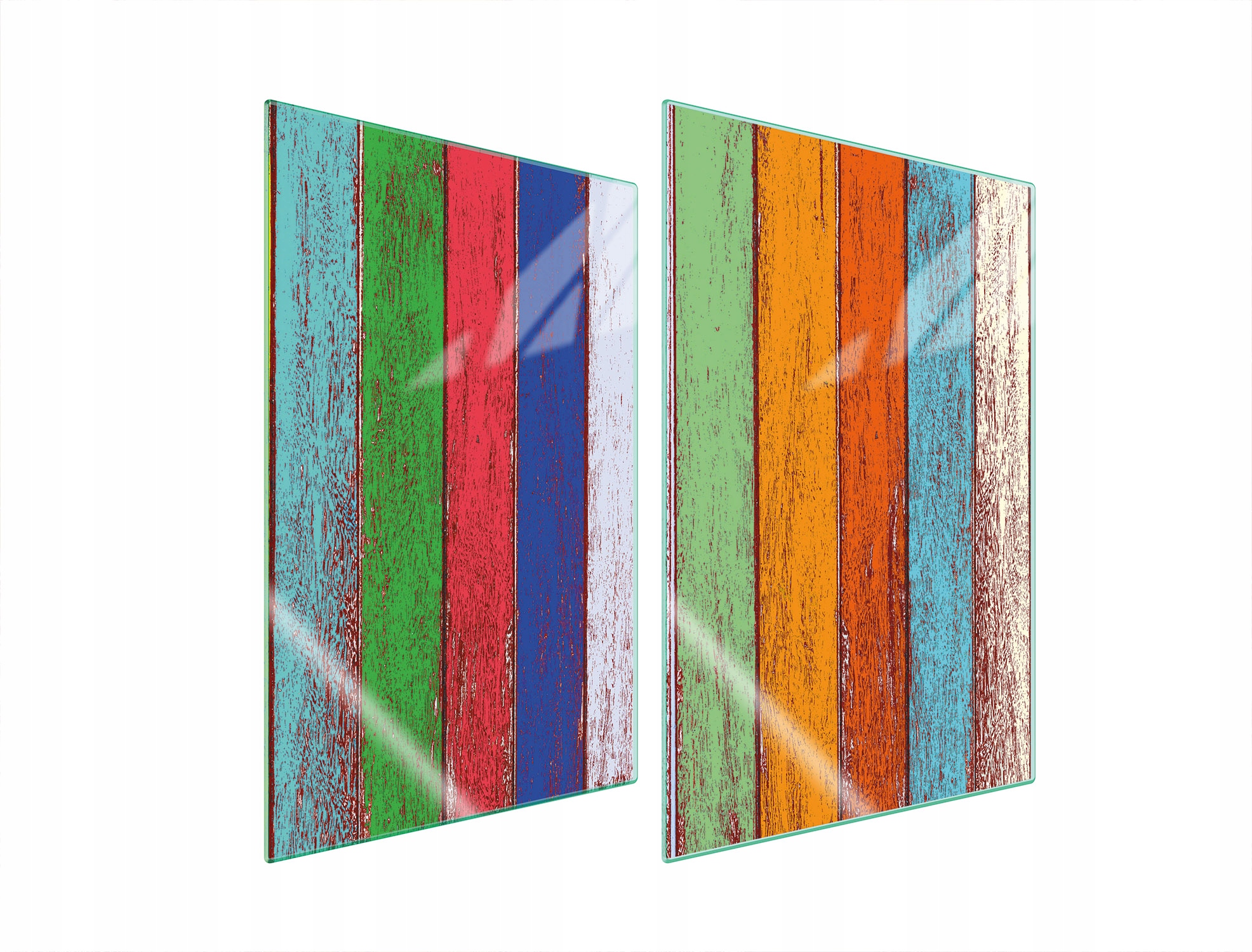 Ochranná Skleněná Deska Do Kuchyně 2x35x52 Barevné Tvrzené Sklo