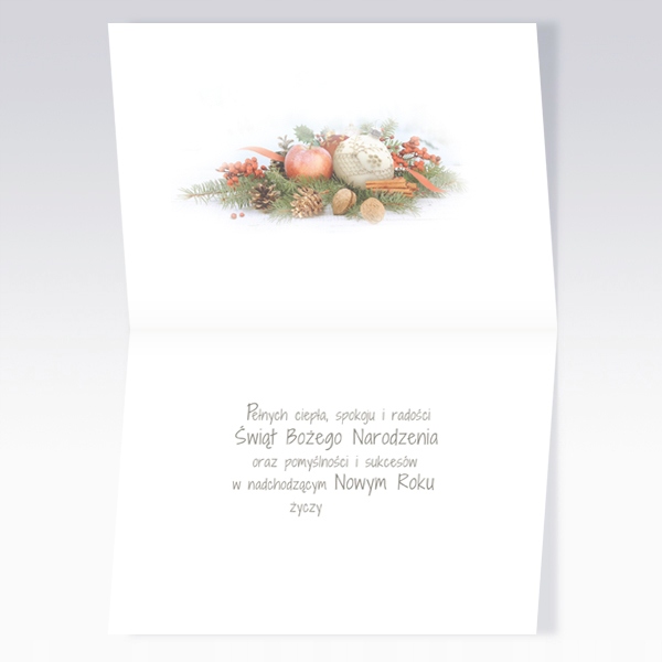 KARNET LAURKA ŚWIĘTA BOŻE NARODZENIE BN + KOPERTA Marka Karo